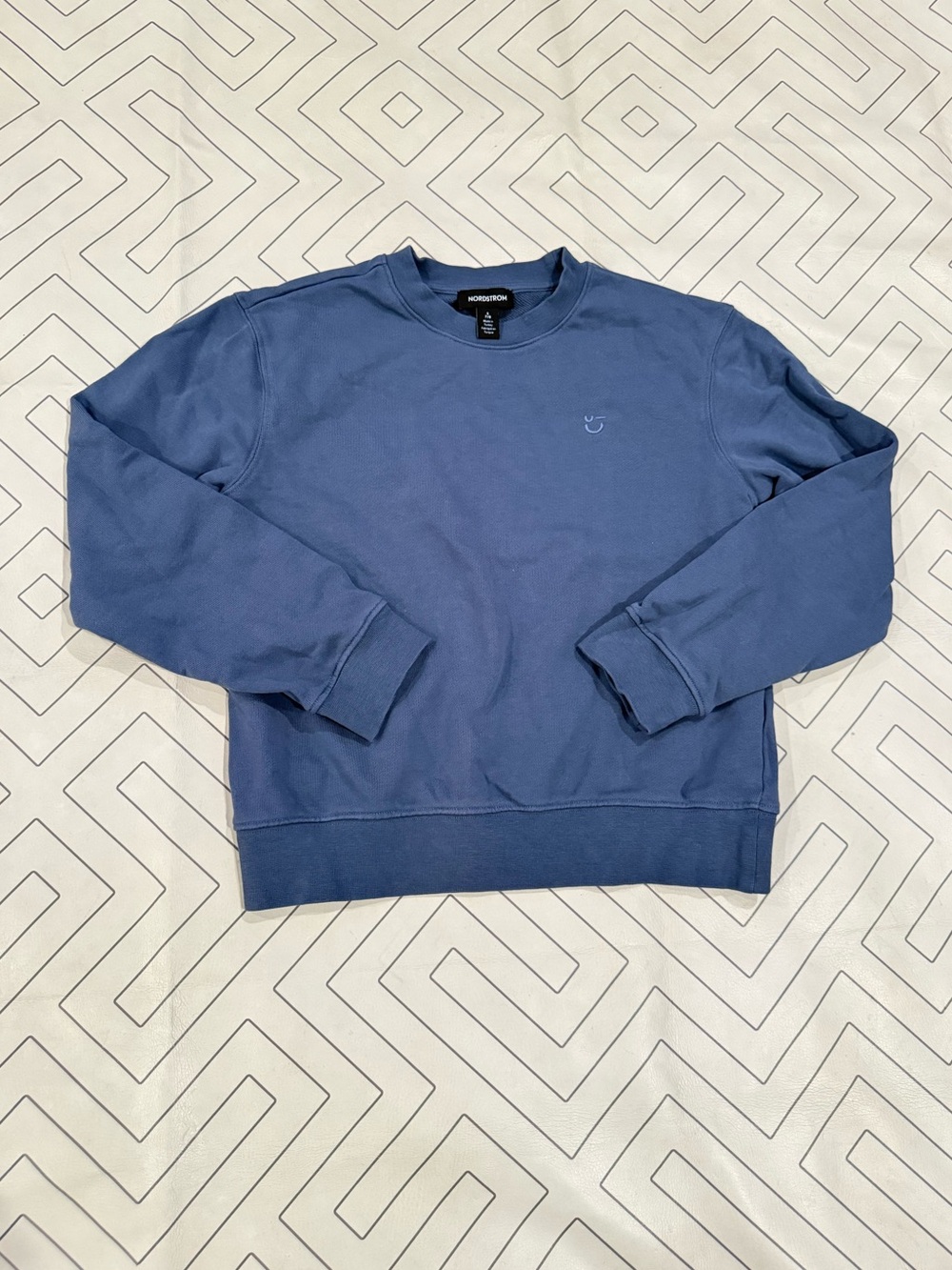 Nordstrom Blue Crewneck Sweatshirt